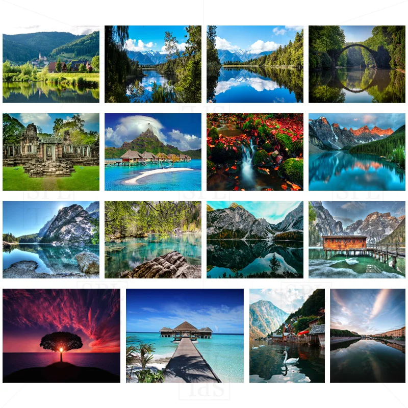 Natural Scenery 5D DIY Full Square Round Mosaic Patch Diamond Embroidery Handmade Gift Seaside Diamond Painting Mountain Lake
Natural Scenery 5D DIY Full Square Round Mosaic Patch Diamond Embroidery Handmade Gift Seaside Diamond Painting Mountain Lake