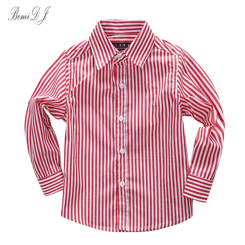 Boys Shirts 2021Children's Top Clothing Unisex Shirts 100% Cotton Striped Kids Long-Sleeved Student Formal Girls Shirt 100-160cm
Boys Shirts 2021Children's Top Clothing Unisex Shirts 100% Cotton Striped Kids Long-Sleeved Student Formal Girls Shirt 100-160cm