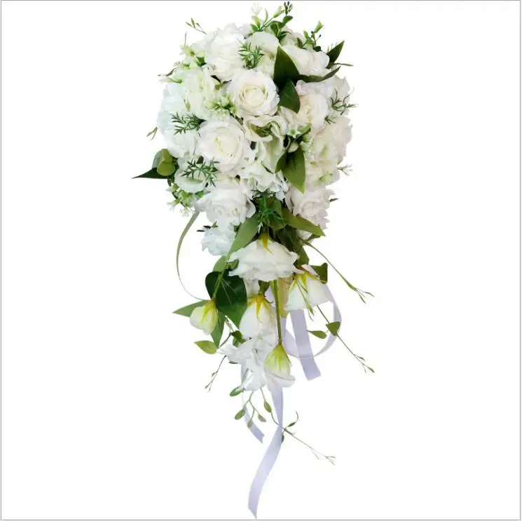 Waterfall White Wedding Flowers Bridal Bouquets Artificial Wedding Bouquets Decoration Flower Accessories SPH80
Waterfall White Wedding Flowers Bridal Bouquets Artificial Wedding Bouquets Decoration Flower Accessories SPH80