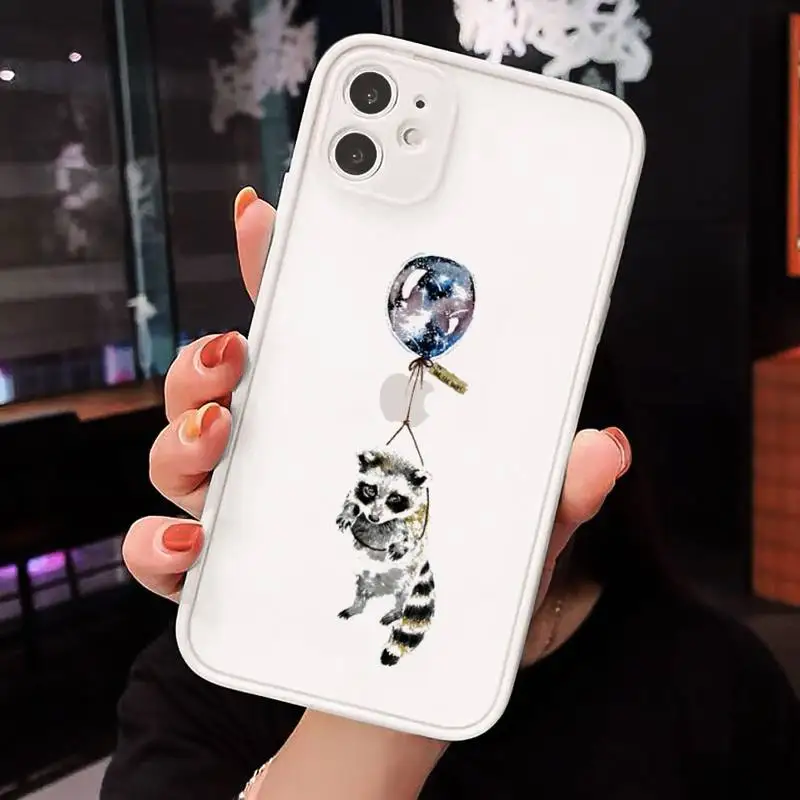 Cute animal on balloon Phone Case Matte Transparent for iPhone 7 8 11 12 s mini pro X XS XR MAX Plus cover funda
Cute animal on balloon Phone Case Matte Transparent for iPhone 7 8 11 12 s mini pro X XS XR MAX Plus cover funda