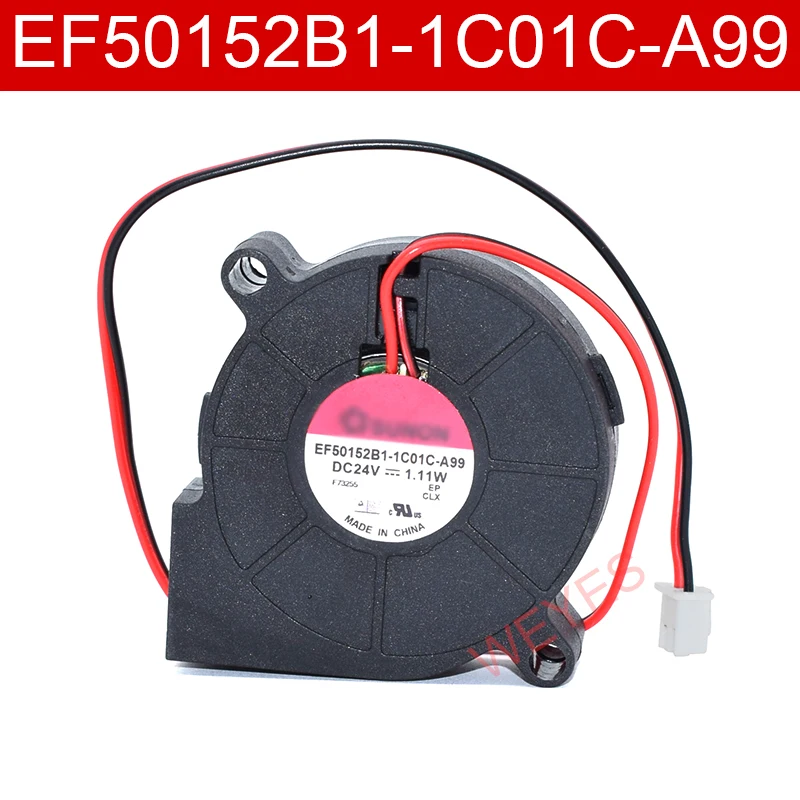 Подлинный новый для SUNON EF50152B1-1C01C-A99 DC24V 1 11 Вт 2-проводной охлаждающий вентилятор |