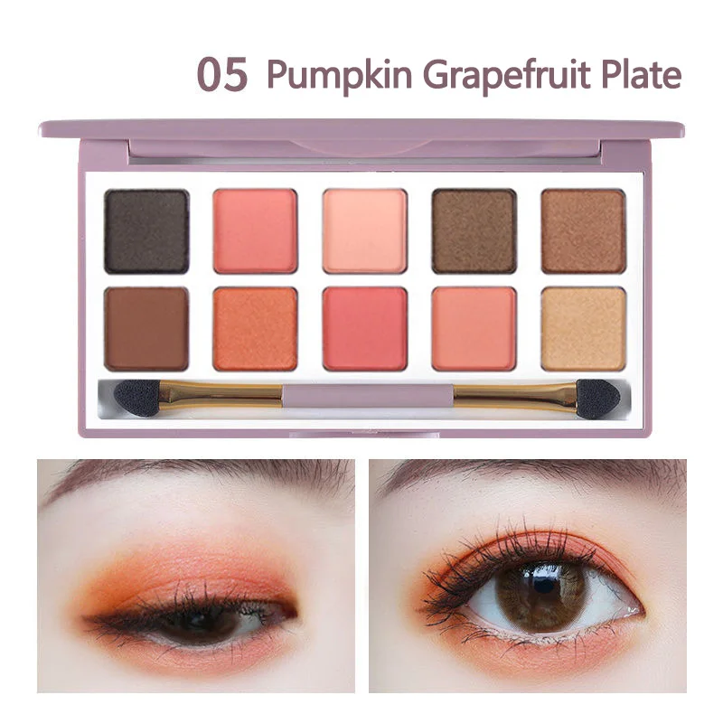 10 Colors Matte Shimmer Eyeshadow Palette Natural Shimmer Glitter Eye Shadow Palette Powder Waterproof Pigment Beauty Cosmetics
10 Colors Matte Shimmer Eyeshadow Palette Natural Shimmer Glitter Eye Shadow Palette Powder Waterproof Pigment Beauty Cosmetics