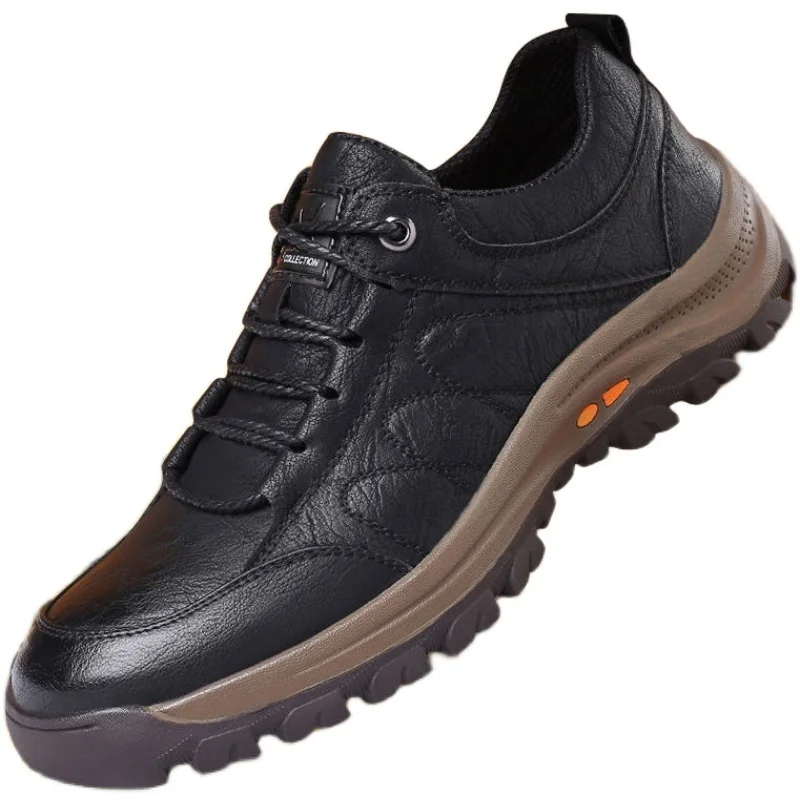 Men's Leather Casual Shoes, Comfortable, Breathable, Non-slip, Waterproof, Outdoor Hiking Fashion, Warm, 2021 New Shoes
Men's Leather Casual Shoes, Comfortable, Breathable, Non-slip, Waterproof, Outdoor Hiking Fashion, Warm, 2021 New Shoes