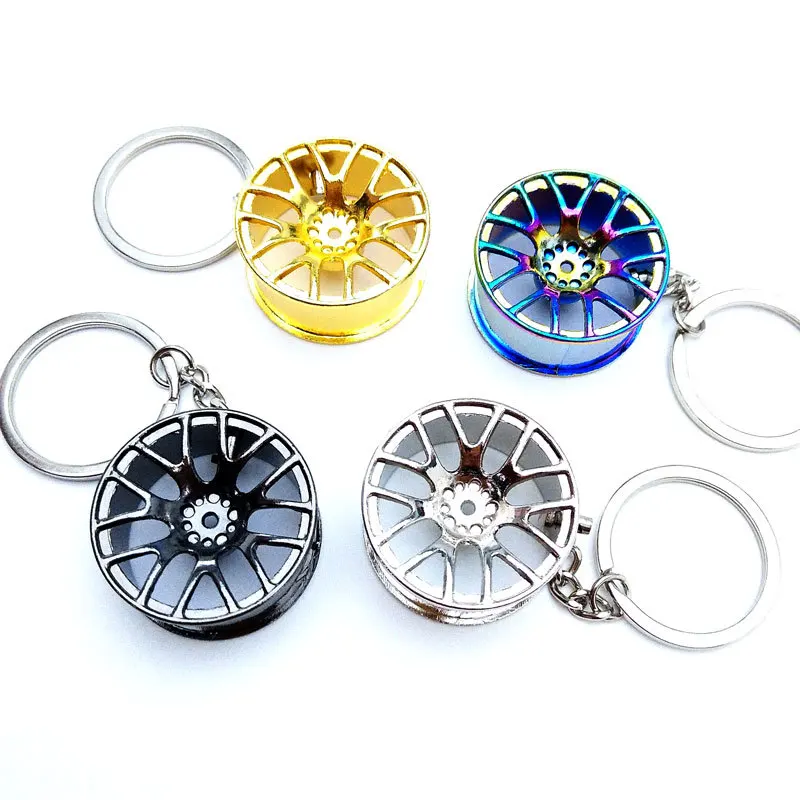 Wheel Hub Key Chain Zinc Alloy Tire Styling Car Key Ring Auto Modification Parts Keyring For BMW Audi Benz Volkswagen SEAT Ford
Wheel Hub Key Chain Zinc Alloy Tire Styling Car Key Ring Auto Modification Parts Keyring For BMW Audi Benz Volkswagen SEAT Ford