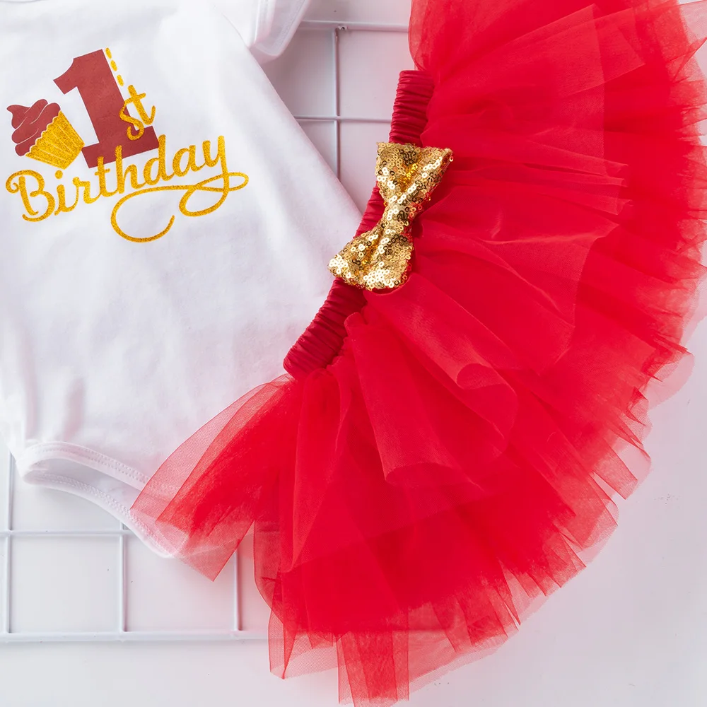 3Pcs Birthday Costume Newborn Baby Girls Clothes Sets 1st Print Romper Tops Lace Tutu Skirt Headband Outfits 6 colors 3 6 12 18M
3Pcs Birthday Costume Newborn Baby Girls Clothes Sets 1st Print Romper Tops Lace Tutu Skirt Headband Outfits 6 colors 3 6 12 18M