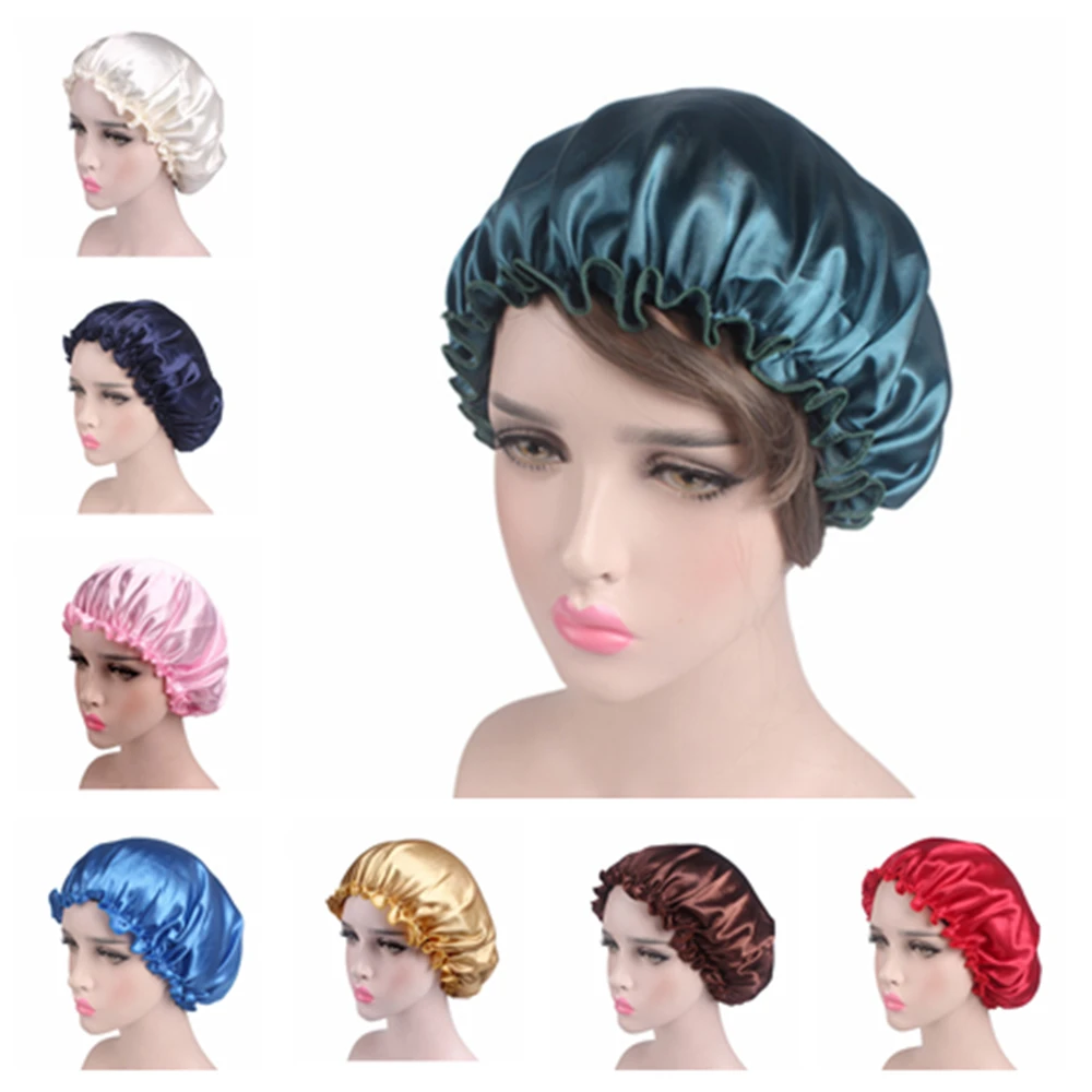 Muslim women night sleep cap satin elastic stretch hat single layer satin hair cap adjust hair loss hat beanie Skullies islamic
Muslim women night sleep cap satin elastic stretch hat single layer satin hair cap adjust hair loss hat beanie Skullies islamic