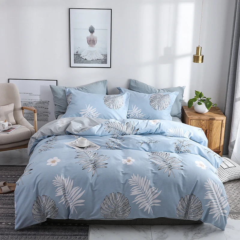 Cotton Tropical Plant Printed Bedding Set Duvet Cover Flat Sheet Pillowcase Bed Sheet Bedclothes Comforter Set
Cotton Tropical Plant Printed Bedding Set Duvet Cover Flat Sheet Pillowcase Bed Sheet Bedclothes Comforter Set