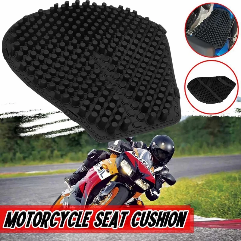 Silicone Motorcycle Seat Cushion Cover Universal Breathable Anti Slip Saddle Pad for Yamaha Suzuki Honda Kawasaki
Silicone Motorcycle Seat Cushion Cover Universal Breathable Anti Slip Saddle Pad for Yamaha Suzuki Honda Kawasaki