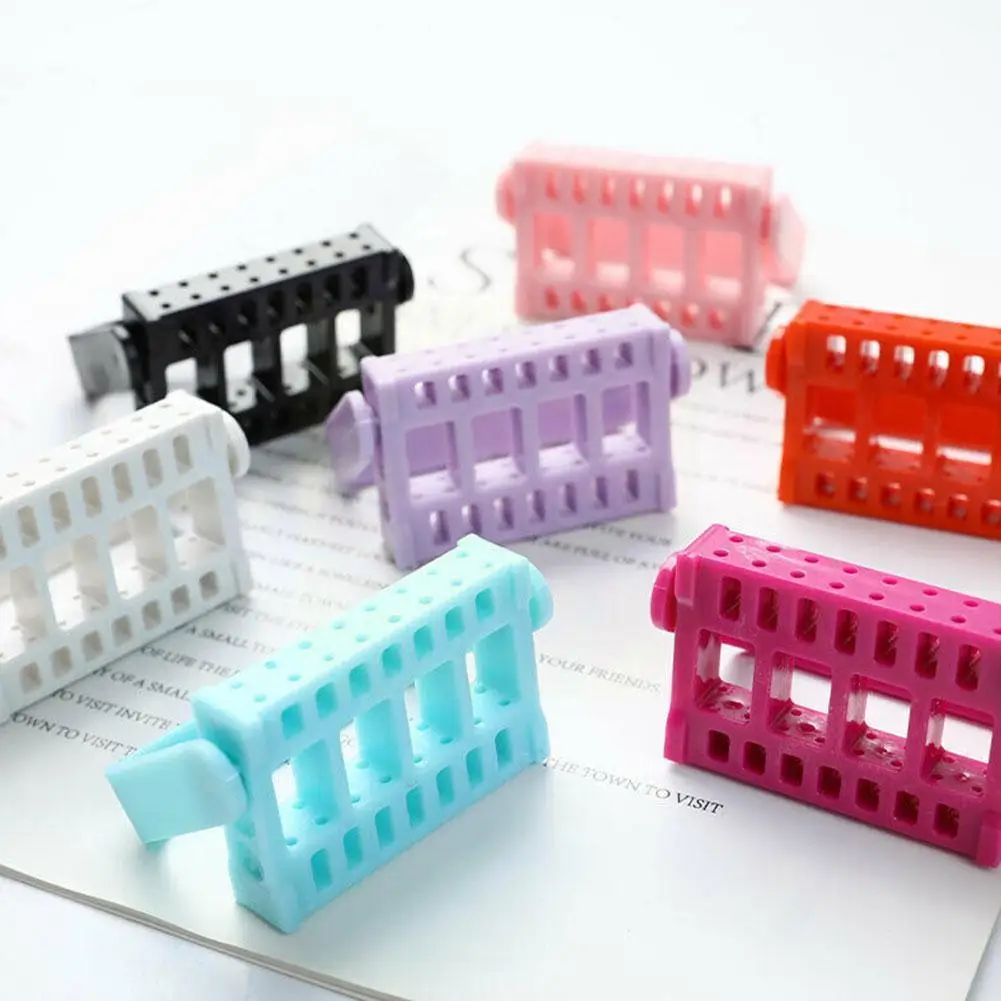16 Holes Nail Art Drill Bits Empty Storage Box Holder Bit Display Container Shelf Acrylic For Storing Bits Manicure Accesso A2y0
16 Holes Nail Art Drill Bits Empty Storage Box Holder Bit Display Container Shelf Acrylic For Storing Bits Manicure Accesso A2y0