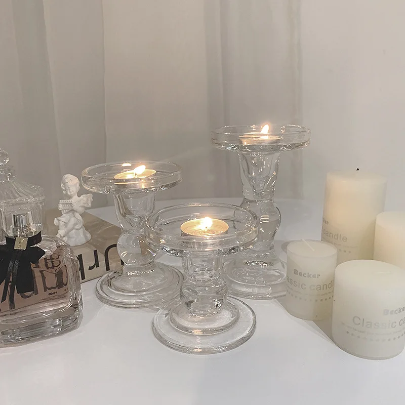 Glass Mold Candlestick Holder Wedding Modern European Candle Holder Egyptian Dekoracje Slubne Living Room Decoration YD50ZT
Glass Mold Candlestick Holder Wedding Modern European Candle Holder Egyptian Dekoracje Slubne Living Room Decoration YD50ZT