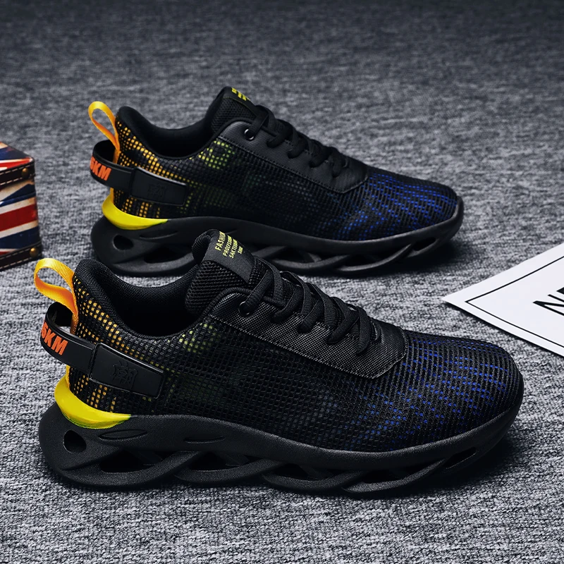 Men's Sports Shoes Lace up Air Mesh Lightweight Breathable Fashion Mixed Color Running Sneakers Casual Men Jogging Walking Shoes
Men's Sports Shoes Lace up Air Mesh Lightweight Breathable Fashion Mixed Color Running Sneakers Casual Men Jogging Walking Shoes