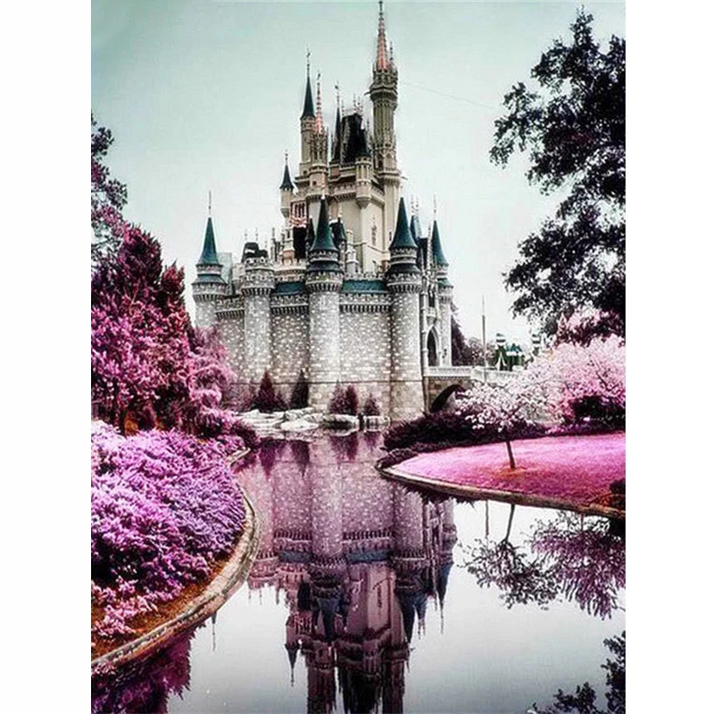 5D DIY Diamond Painting Scenery Castle Rhinestones Pictures Diamond Embroidery Needlework Handmade Lake Landscape Home Decor
5D DIY Diamond Painting Scenery Castle Rhinestones Pictures Diamond Embroidery Needlework Handmade Lake Landscape Home Decor