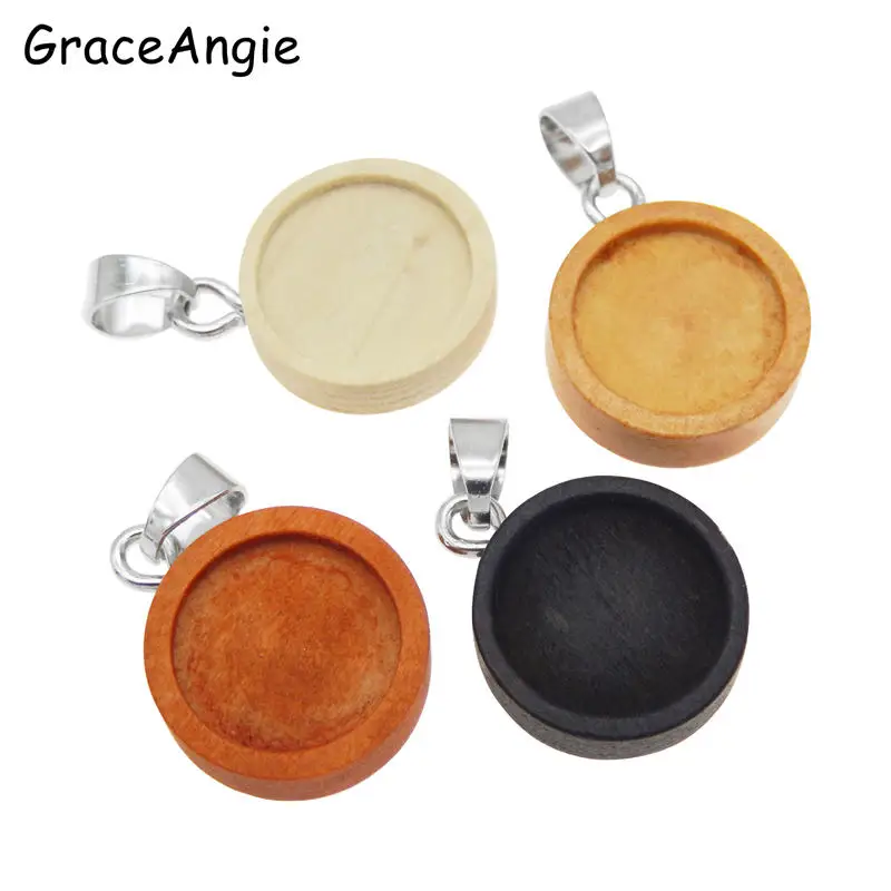 40pcs Wood Cameo Cabochon Necklace Pendant Jewelry Making 24*15mm inner 12mm Necklace Cameo Setting Tray Pendant Handmade Crafts
40pcs Wood Cameo Cabochon Necklace Pendant Jewelry Making 24*15mm inner 12mm Necklace Cameo Setting Tray Pendant Handmade Crafts