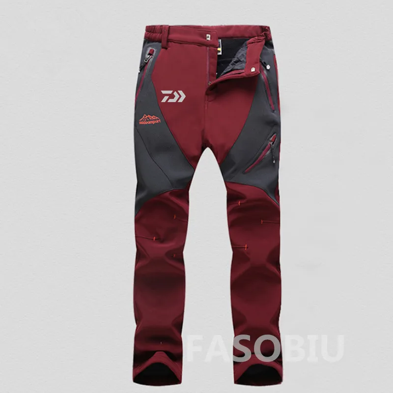 Daiwa Autumn Winter Outdoor Soft Shell Assault Fishing Pants Women Waterproof Thickening Warm Mountaineering Fleece Pants Female
Daiwa Autumn Winter Outdoor Soft Shell Assault Fishing Pants Women Waterproof Thickening Warm Mountaineering Fleece Pants Female
