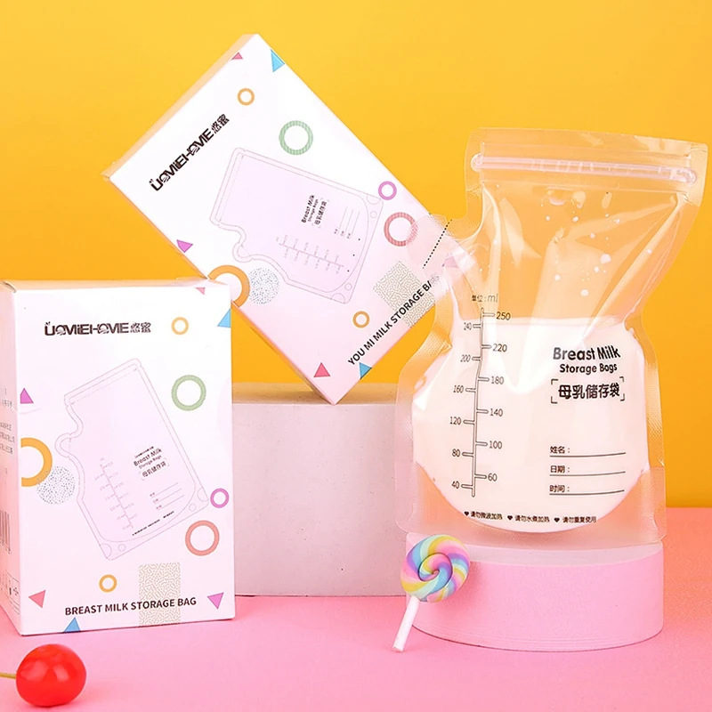 250mL 30Pcs Mother Milk Freezer Bags Breast Milk Storage Bags Infant Liquid Food Fresh Sealed Portable Feeding Pouchs Packages
250mL 30Pcs Mother Milk Freezer Bags Breast Milk Storage Bags Infant Liquid Food Fresh Sealed Portable Feeding Pouchs Packages