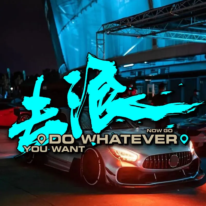 Go Now Do What You Want Fun Car Sticker Vinyl Auto Decal Decor Rear Windshiled Trunk Reflective Decal Motorcycle Accessori
Go Now Do What You Want Fun Car Sticker Vinyl Auto Decal Decor Rear Windshiled Trunk Reflective Decal Motorcycle Accessori