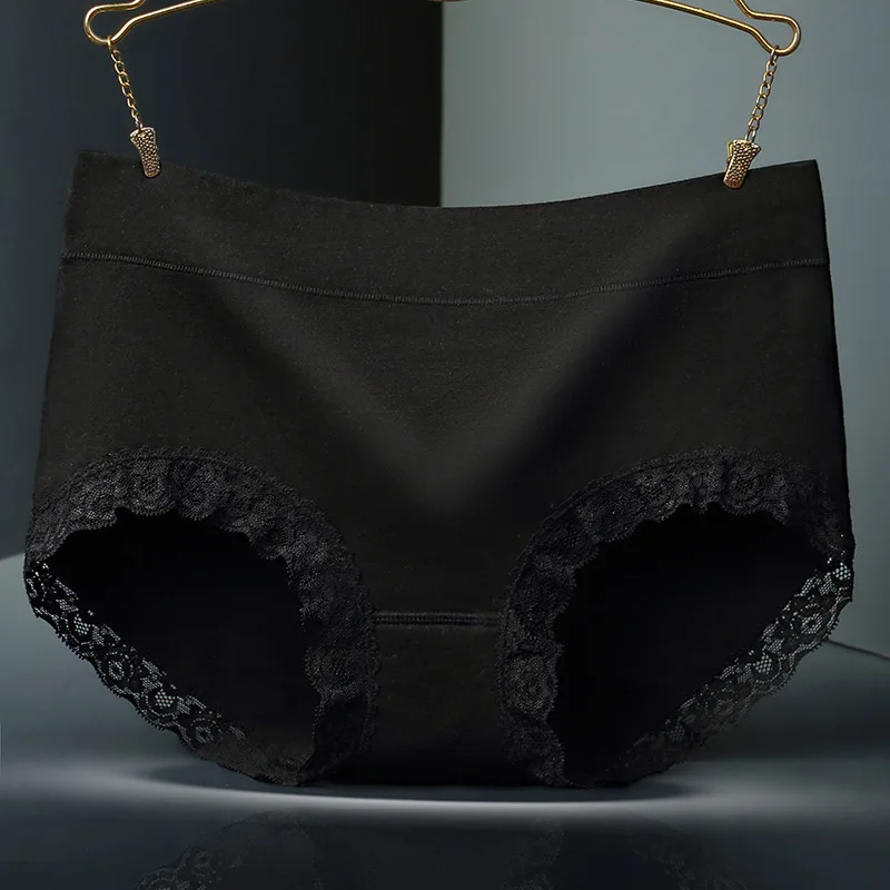 ECTUSAMAT Cotton Women Panties Mid Waist Hipster Lace Female Briefs Solid Underwear M-XL
ECTUSAMAT Cotton Women Panties Mid Waist Hipster Lace Female Briefs Solid Underwear M-XL