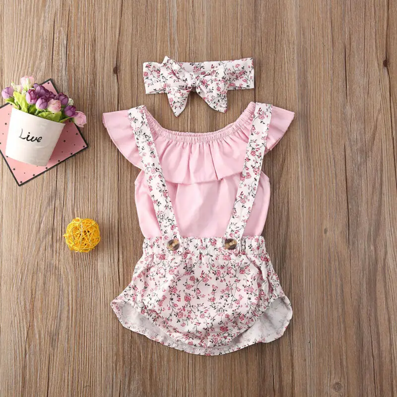 Newborn Baby Girls 6M-3T Ruffle Tops T-Shirt Floral Tutu Shorts Pants Outfits Summer
Newborn Baby Girls 6M-3T Ruffle Tops T-Shirt Floral Tutu Shorts Pants Outfits Summer
