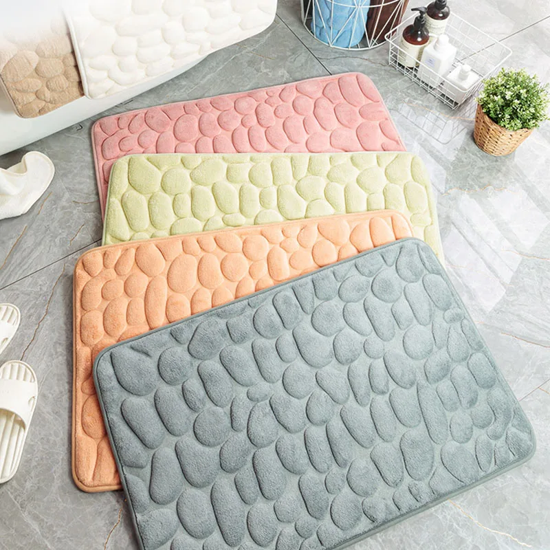 3D тисненый ковер для двери из булыжника, нескользящий коврик для ванной комнаты, поглощающий воду мягкий на ощупь напольный коврик, домашни...
3D тисненый ковер для двери из булыжника, нескользящий коврик для ванной комнаты, поглощающий воду мягкий на ощупь напольный коврик, домашни...