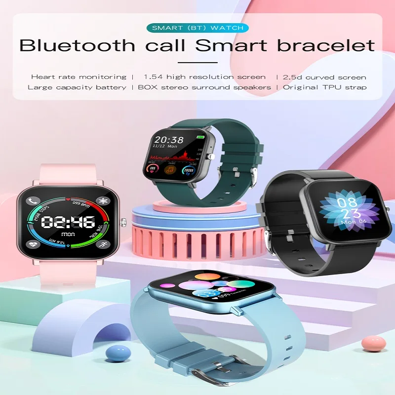 V6 Bluetooth Smart Wristbands SOS Call Big Screen Full Touch Blood Pressure Heart Rate Exercise Step Counter Smart Bracelet
V6 Bluetooth Smart Wristbands SOS Call Big Screen Full Touch Blood Pressure Heart Rate Exercise Step Counter Smart Bracelet