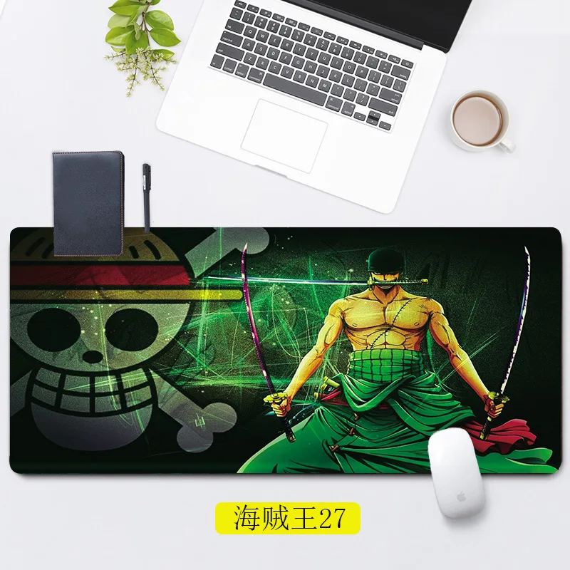 80*30cm Anime One Piece Luffy Mouse Pad Gaming Mousepad Mouse Mat Anti-slip Natural Rubber with Locking Edge Office Supplies 
80*30cm Anime One Piece Luffy Mouse Pad Gaming Mousepad Mouse Mat Anti-slip Natural Rubber with Locking Edge Office Supplies