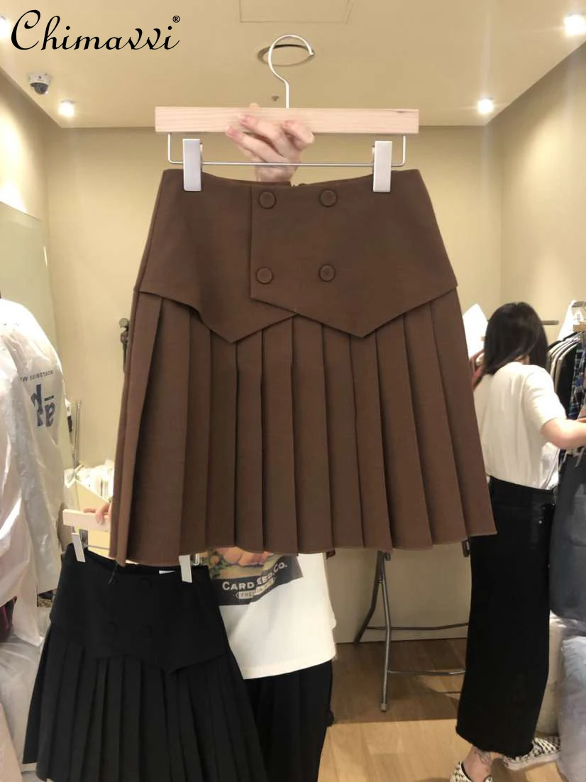 School Uniform Short Skirts 2021 Autumn Winter Pleated Casual A Line Skirt for Women Korean Fashion Ladies Short Skirt
School Uniform Short Skirts 2021 Autumn Winter Pleated Casual A Line Skirt for Women Korean Fashion Ladies Short Skirt