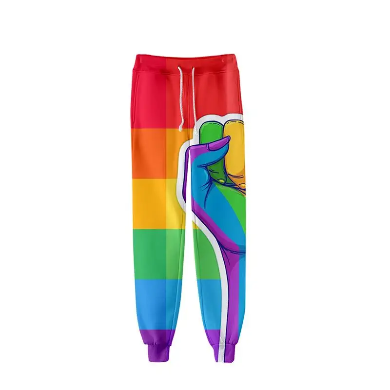 LGBT Sweatpant Lesbian For Gay Pride Rainbow 3D Print Pants Men Women Autumn Loose Sweatpants Fitness Jogger Rainbow 3D Pants
LGBT Sweatpant Lesbian For Gay Pride Rainbow 3D Print Pants Men Women Autumn Loose Sweatpants Fitness Jogger Rainbow 3D Pants