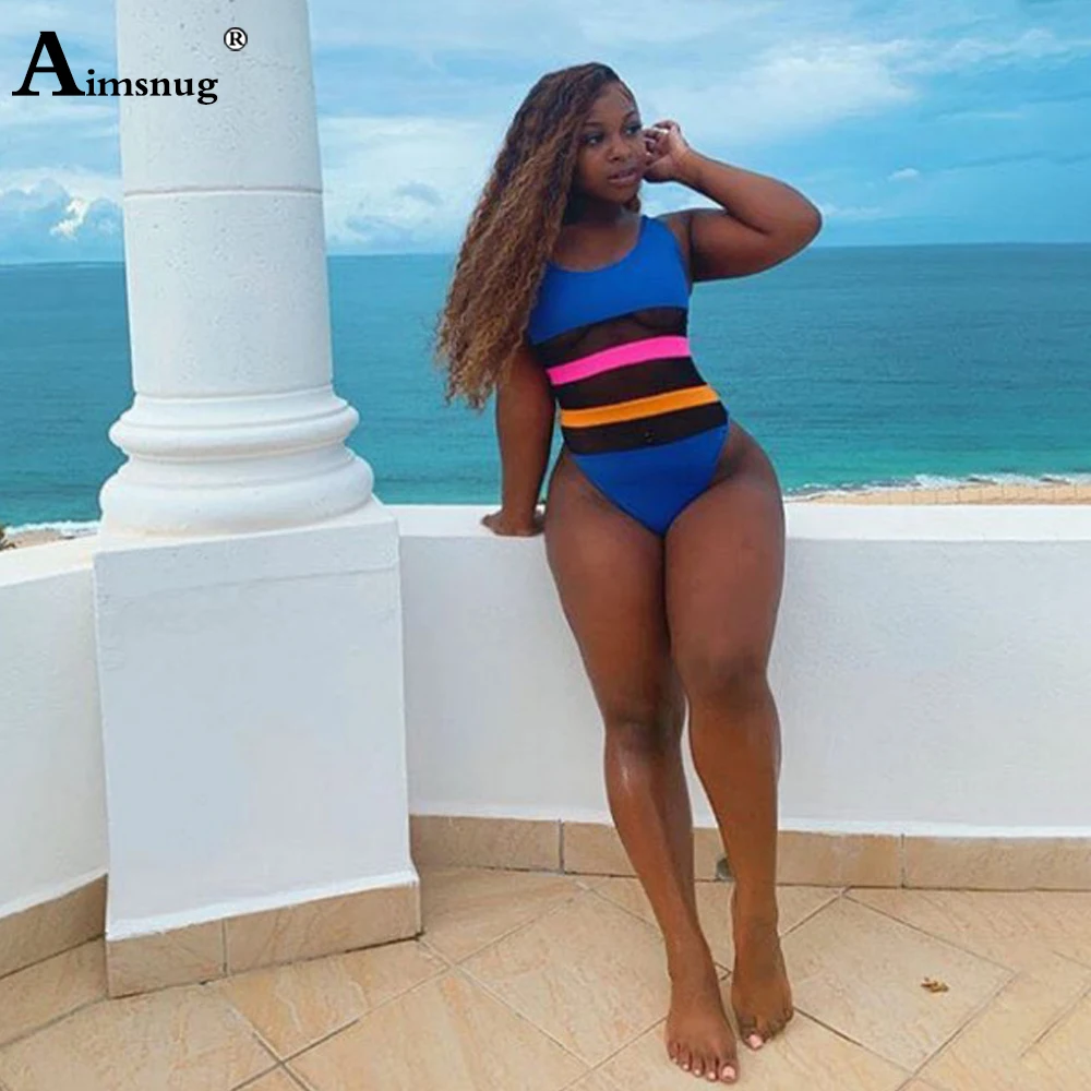 Aimsnug Plus Size Women Swimsuits Long Sleeve Female Patchwork One Piece Swimwear Fashion Swim Clothing 2021 Onesie Bodysuits 
Aimsnug Plus Size Women Swimsuits Long Sleeve Female Patchwork One Piece Swimwear Fashion Swim Clothing 2021 Onesie Bodysuits