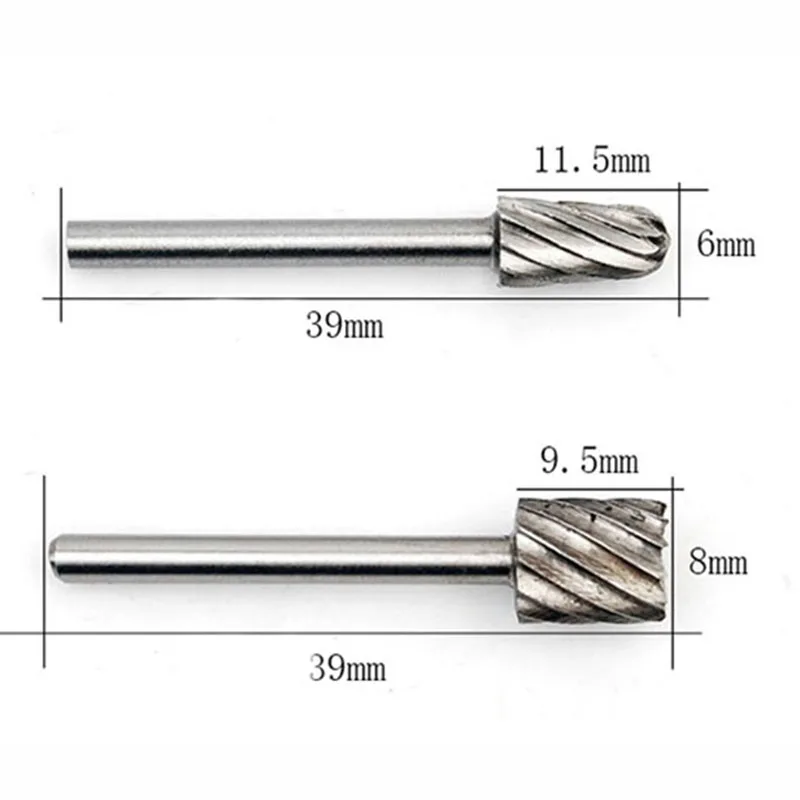 6pcs/Set Rotary Tools Drill Bits Set High Speed Steel Router Drill Bits Kit Rotary Burrs Tool Wood Metal Carving Milling
6pcs/Set Rotary Tools Drill Bits Set High Speed Steel Router Drill Bits Kit Rotary Burrs Tool Wood Metal Carving Milling