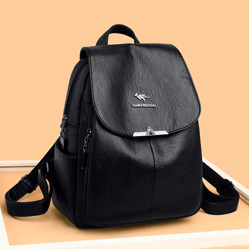 Shoulder Backpack High-Capacity Ladies Women's School Travel Bag Fashion For Girls Shoulder Bags Black Portable Women Backpack
Shoulder Backpack High-Capacity Ladies Women's School Travel Bag Fashion For Girls Shoulder Bags Black Portable Women Backpack