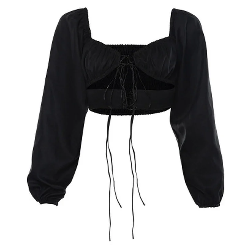 2021 French Romance White Crop Tops Women Autumn Sexy Hollow Out Long Sleeve V Neck Top Ladies Casual Solid Top 2021 New
2021 French Romance White Crop Tops Women Autumn Sexy Hollow Out Long Sleeve V Neck Top Ladies Casual Solid Top 2021 New