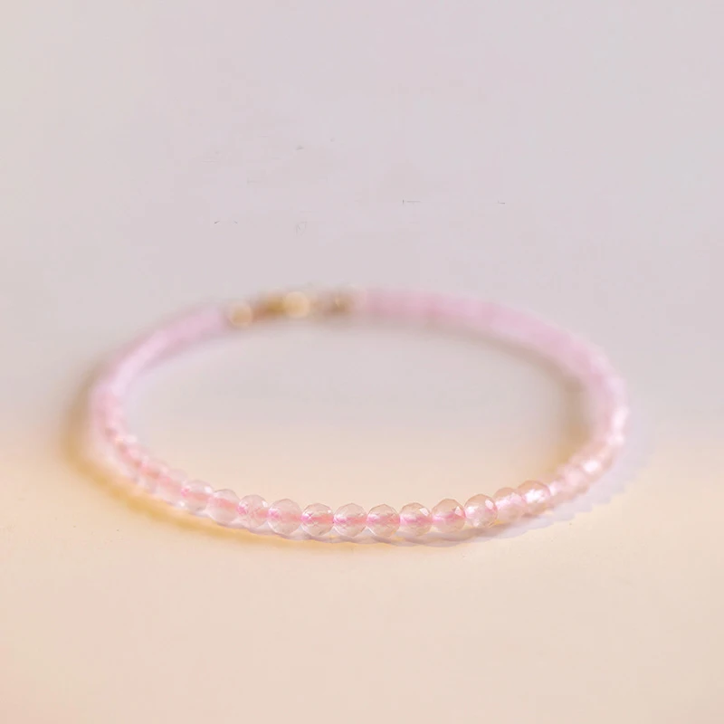 2022 New Bracelet Natural Pink Crystal Beads Bracelet Yoga Chakra Friendship Women Bracelets For Fine Jewelry
2022 New Bracelet Natural Pink Crystal Beads Bracelet Yoga Chakra Friendship Women Bracelets For Fine Jewelry