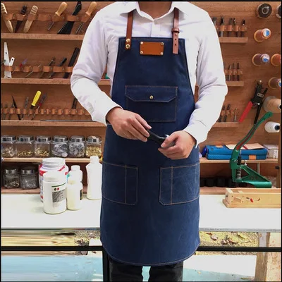 Denim Apron Restaurant Hotel Cake Baking Shop Barista Work Clothes Fashion
Denim Apron Restaurant Hotel Cake Baking Shop Barista Work Clothes Fashion