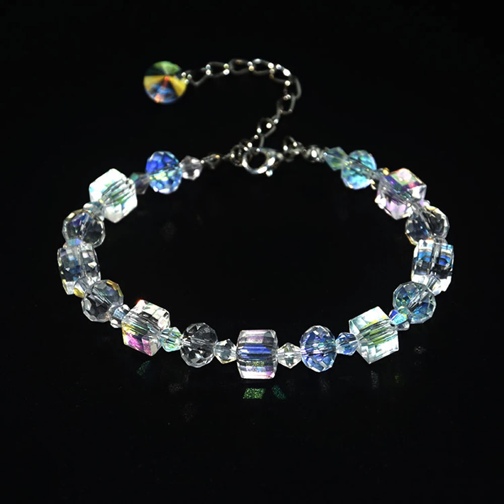 Мода лето квадратный кристаллы звено цепи Stretch Charm браслеты из нержавеющей стали для женщин Регулируемый вечерние ювелирные изделия
Мода лето квадратный кристаллы звено цепи Stretch Charm браслеты из нержавеющей стали для женщин Регулируемый вечерние ювелирные изделия