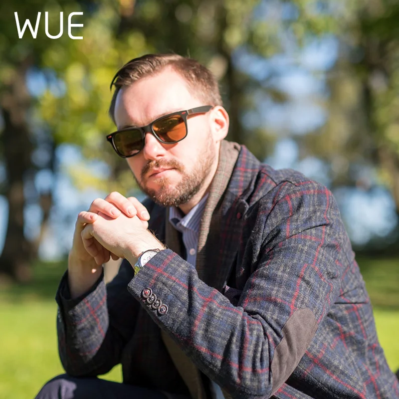 Солнцезащитные очки WUE TR90 для мужчин и женщин UV-400, ультралегкие поляризационные, квадратной формы, для вождения 
Солнцезащитные очки WUE TR90 для мужчин и женщин UV-400, ультралегкие поляризационные, квадратной формы, для вождения