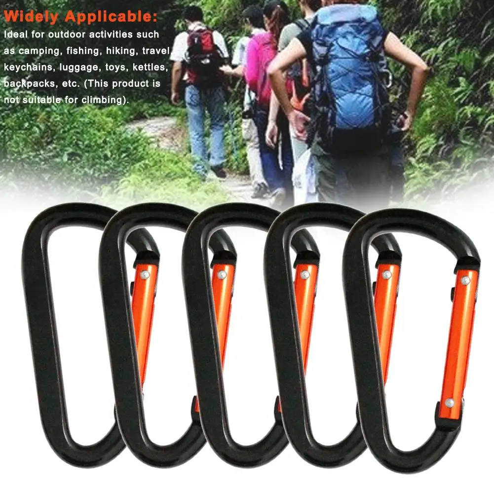 5PCS Large Carabiner Kettle Key Toy Bag Clothing Buckle Multi-function Carabiner Outdoor Tool
5PCS Large Carabiner Kettle Key Toy Bag Clothing Buckle Multi-function Carabiner Outdoor Tool
