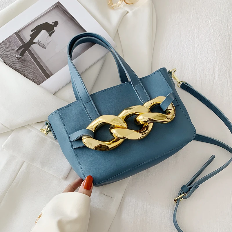 Thick Chain Small PU Leather Crossbody Bag for Women 2022 Summer Luxury Fashion Brand Shoulder Handbags Female Travel sac a main
Thick Chain Small PU Leather Crossbody Bag for Women 2022 Summer Luxury Fashion Brand Shoulder Handbags Female Travel sac a main