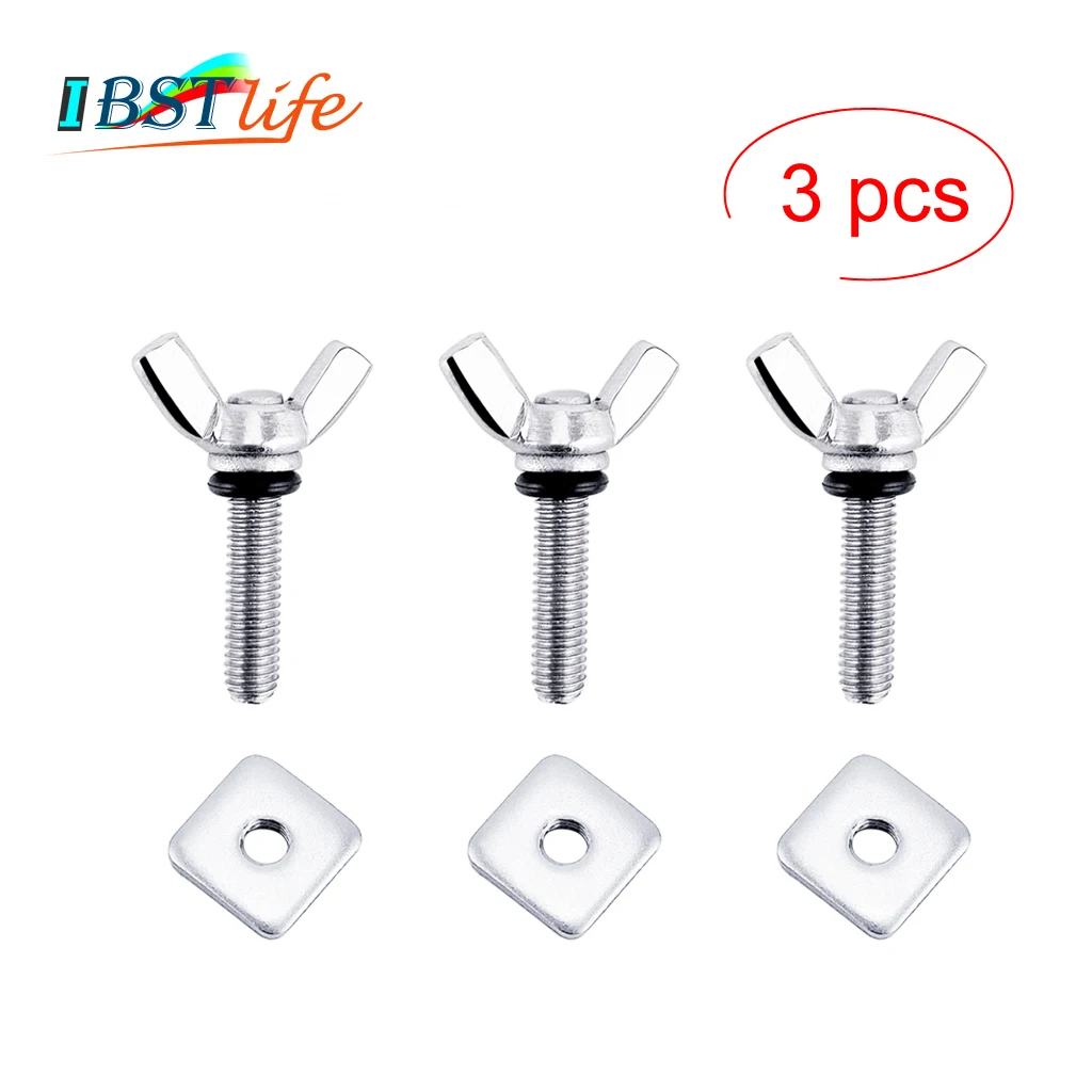 3PCS Boat Surfboard Tail Fin Screw Surf Fin Nails Bolt Screws Longboard Sliding Fin Screws Single Fin Screw with Plate Surfing
3PCS Boat Surfboard Tail Fin Screw Surf Fin Nails Bolt Screws Longboard Sliding Fin Screws Single Fin Screw with Plate Surfing