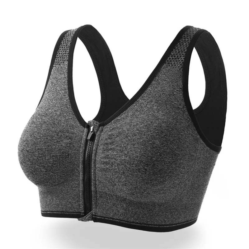 Front Zipper Sports Bras for Women Shockproof Breathable Rimless Running Vest Yoga Sports Bralette Underwear Women Workout Top
Front Zipper Sports Bras for Women Shockproof Breathable Rimless Running Vest Yoga Sports Bralette Underwear Women Workout Top