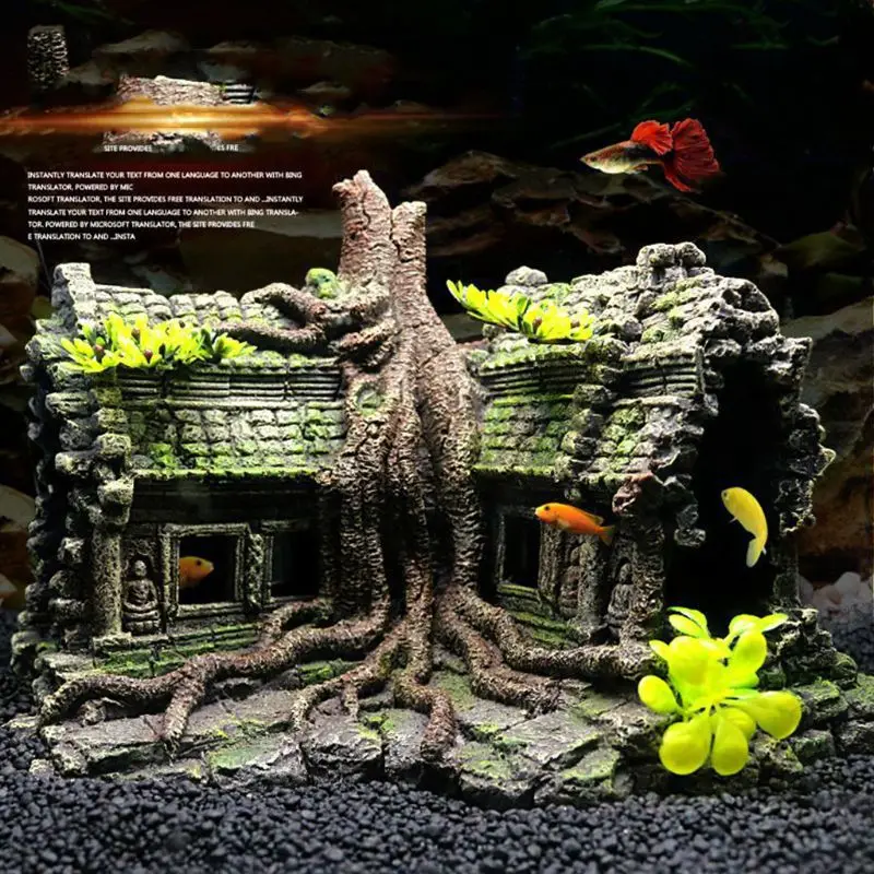 Resin Imitation Wooden Root House Ruins Aquarium Ornament Fish Tank Decoration aquarium accessories aquarium decor
Resin Imitation Wooden Root House Ruins Aquarium Ornament Fish Tank Decoration aquarium accessories aquarium decor