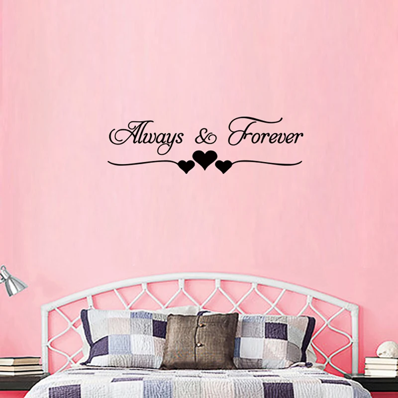 Diy Always Forever настенная наклейка, аксессуары для украшения дома, спальни, гостиной, искусство, фотообои
Diy Always Forever настенная наклейка, аксессуары для украшения дома, спальни, гостиной, искусство, фотообои