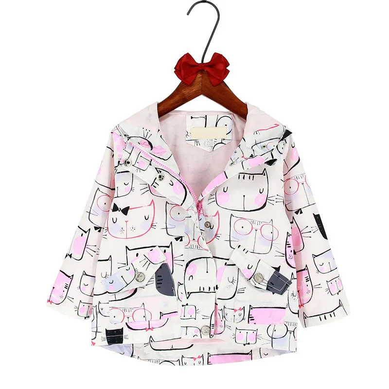 Little maven Baby Girl Coats Animal Cats Print Children's Windbreaker Fall Jackets for Girls Outerwear With Zipper Hooded
Little maven Baby Girl Coats Animal Cats Print Children's Windbreaker Fall Jackets for Girls Outerwear With Zipper Hooded