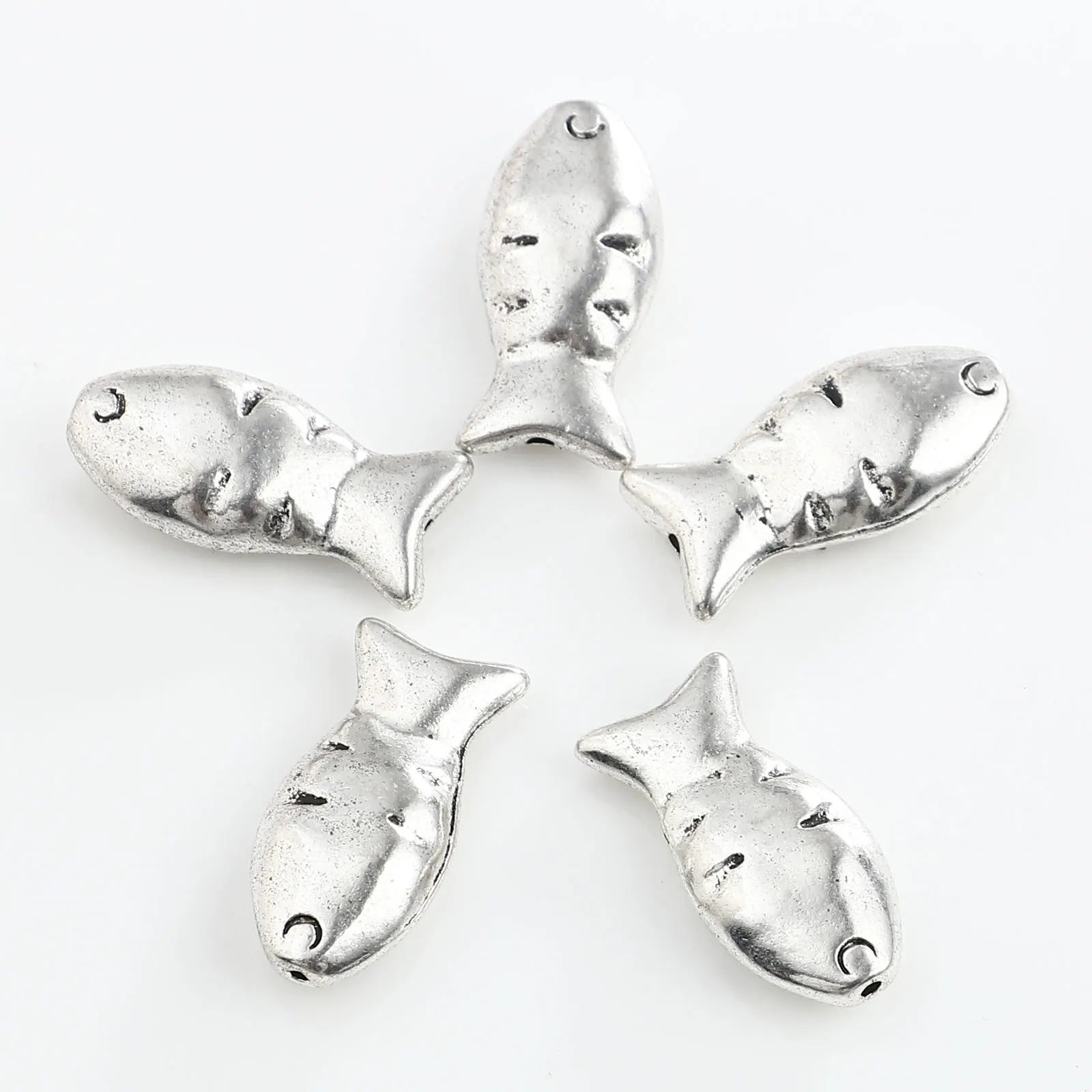 10 PCs Fish Animal Loose Spacer Beads Antique Silver Color Creative Matel Beads For Bracelet Jewelry Making Handmade Accessories
10 PCs Fish Animal Loose Spacer Beads Antique Silver Color Creative Matel Beads For Bracelet Jewelry Making Handmade Accessories