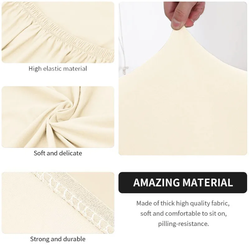 1 Seater Milk Silk Solid Color Sofa Covers For Living Room Stretch Slipcovers Sofa Couch Cover
1 Seater Milk Silk Solid Color Sofa Covers For Living Room Stretch Slipcovers Sofa Couch Cover