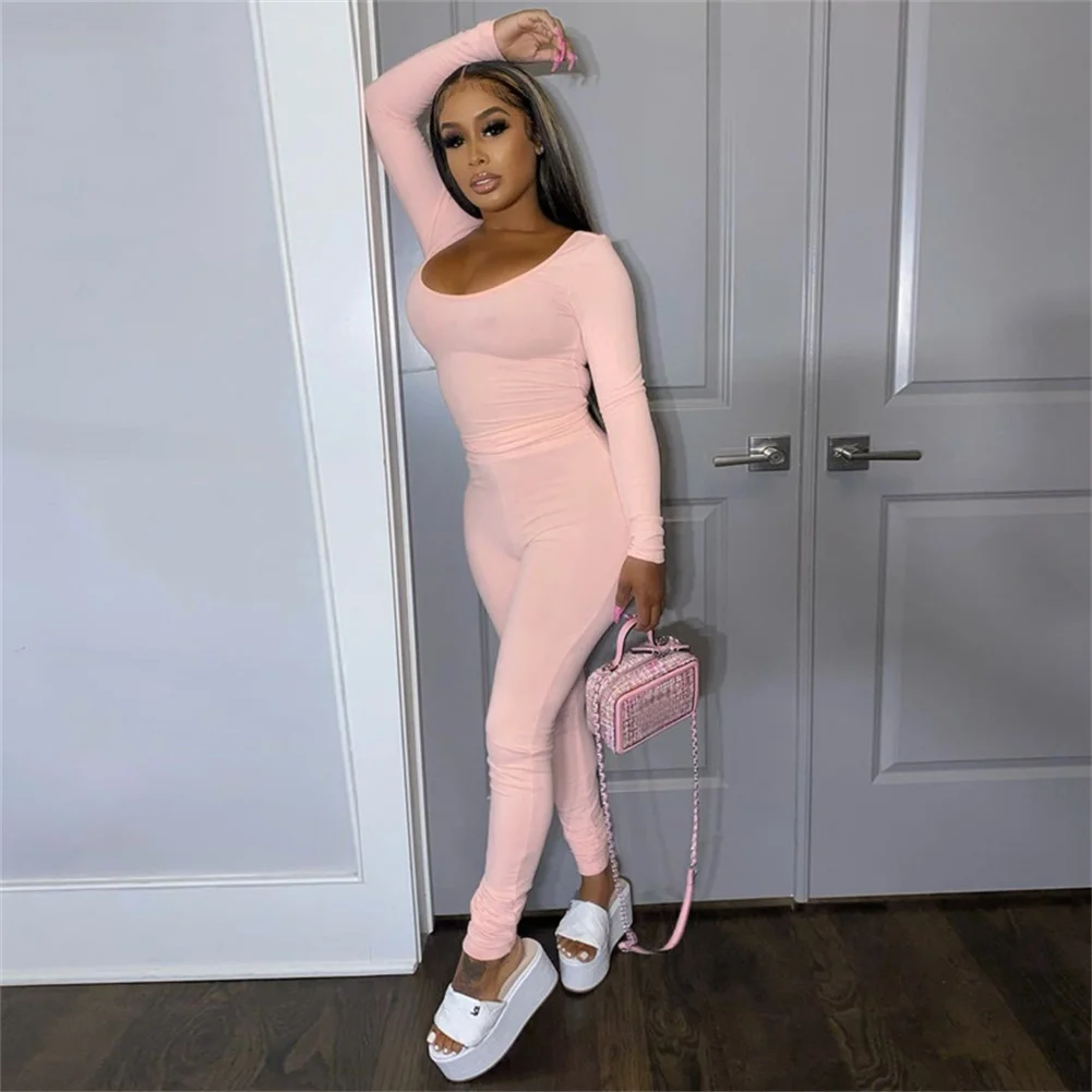 GREYGEM Trouser Suits for Women Spring Skinny Two Piece Sports Set O Neck Long Sleeve Top Pencil Pants Fitness Clothes Female
GREYGEM Trouser Suits for Women Spring Skinny Two Piece Sports Set O Neck Long Sleeve Top Pencil Pants Fitness Clothes Female