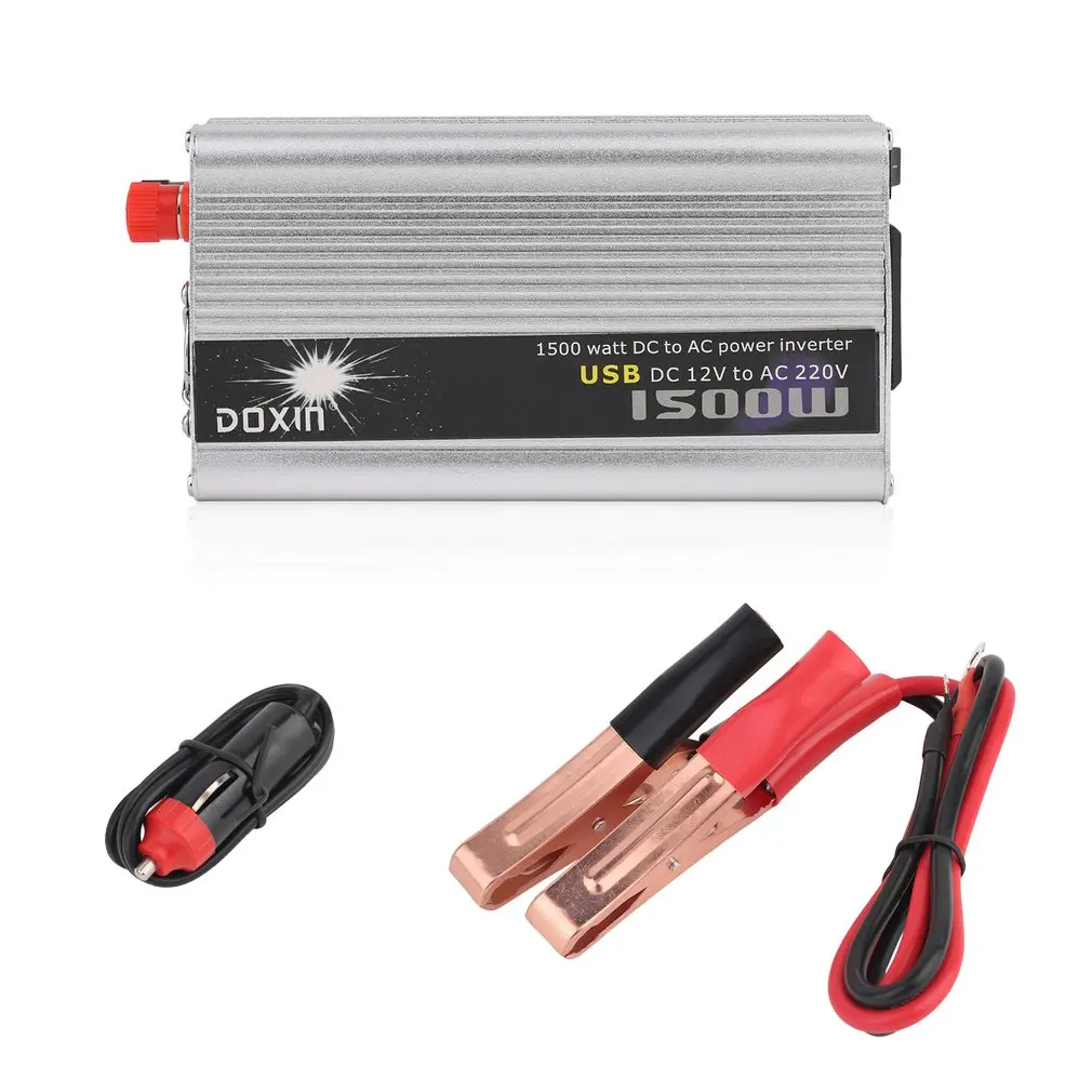 DX-GAX 1500W Auto Inverter DC 12V To AC 220V Car Modified Power Converter Sine Wave Car Adapter Auto Power Converter
DX-GAX 1500W Auto Inverter DC 12V To AC 220V Car Modified Power Converter Sine Wave Car Adapter Auto Power Converter