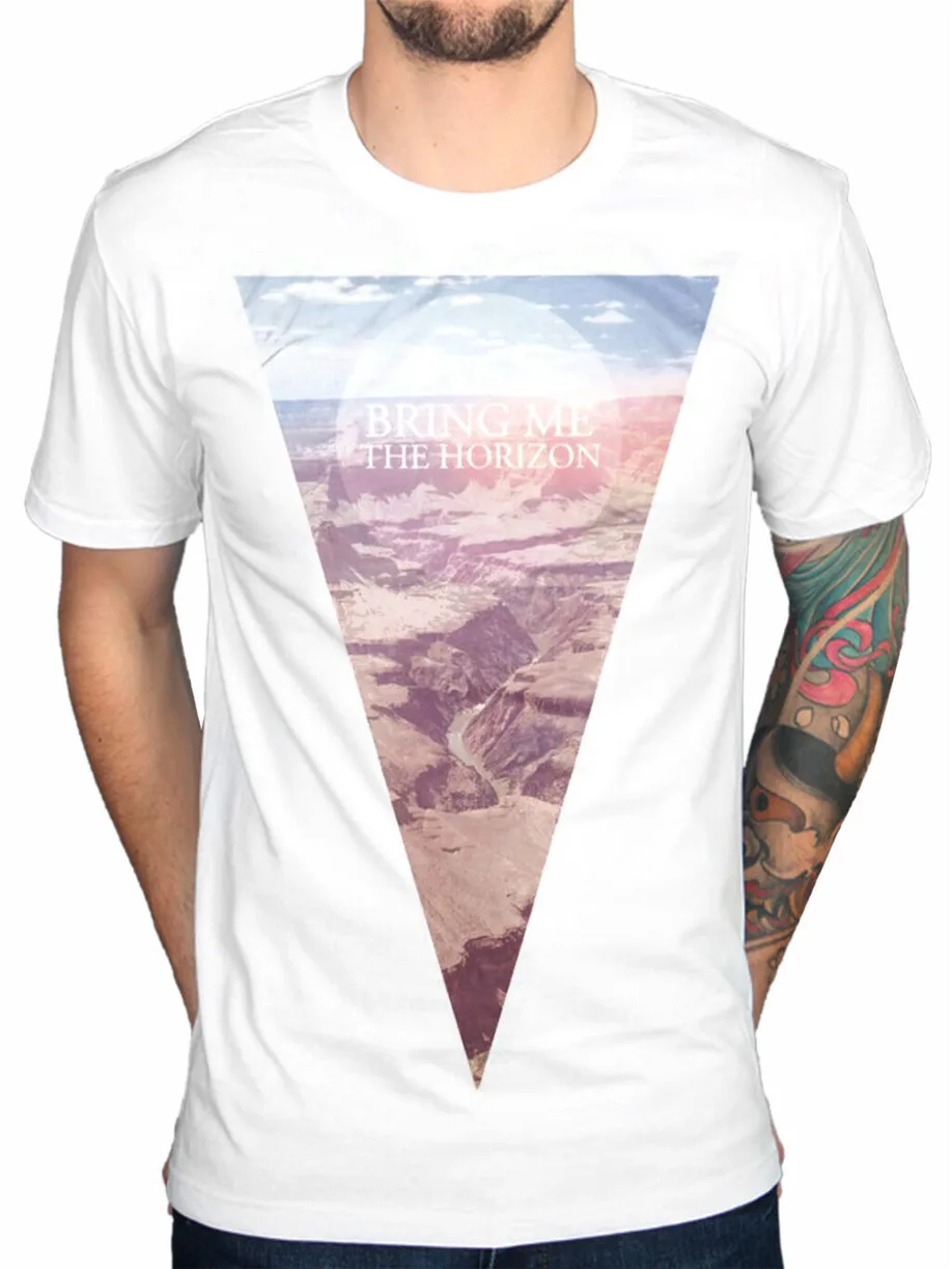 Bring Me The Horizon Canyon новая футболка Graohic группа Металл Мерч унисекс Юмористическая