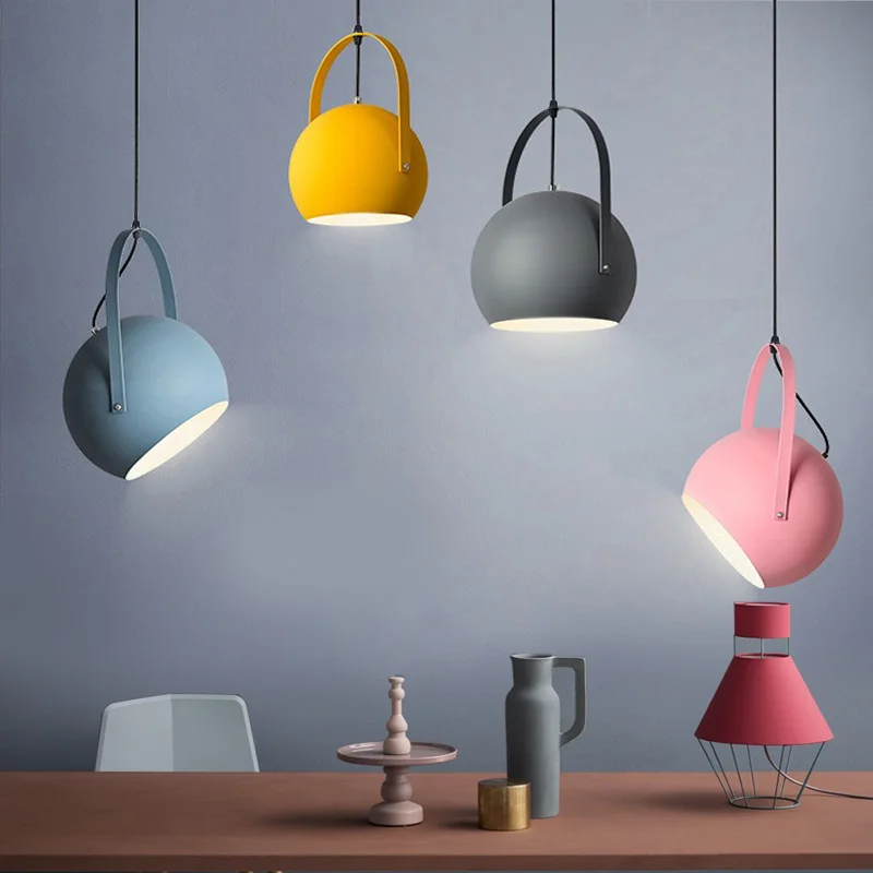 Nordic Led Children's Pendant Lights Lampshade Dining Room Kitchen Child Bedroom Decorative Luminaires Indoor Lighting Designer
Nordic Led Children's Pendant Lights Lampshade Dining Room Kitchen Child Bedroom Decorative Luminaires Indoor Lighting Designer