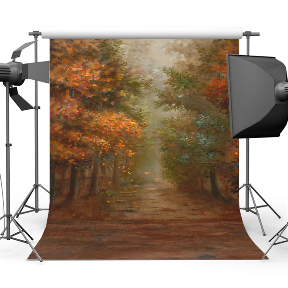 

Mehofoto Forest Old Master Background Photography Portrait Backdrops for Photographers Studio Props Photo CM-0548