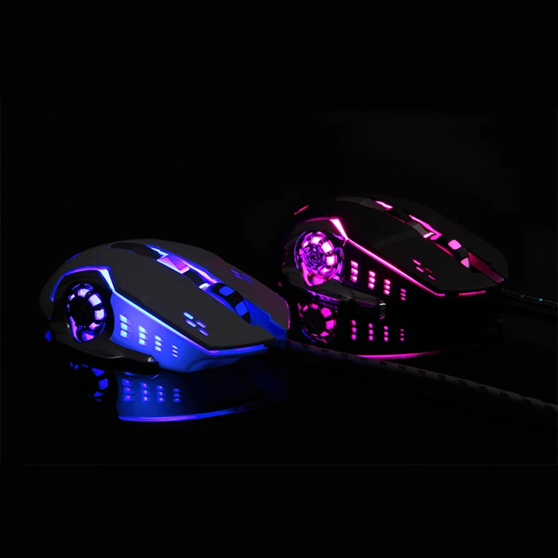 Игровая мышь и клавиатура RGB набор полумеханических игровых клавиатур с